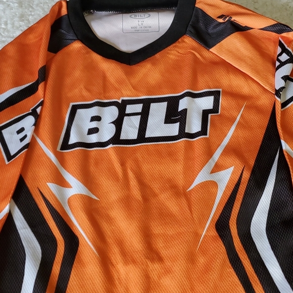 BILT DIRTBIKE SIZE LARGE JERSEY SHIRT - Picture 4 of 7